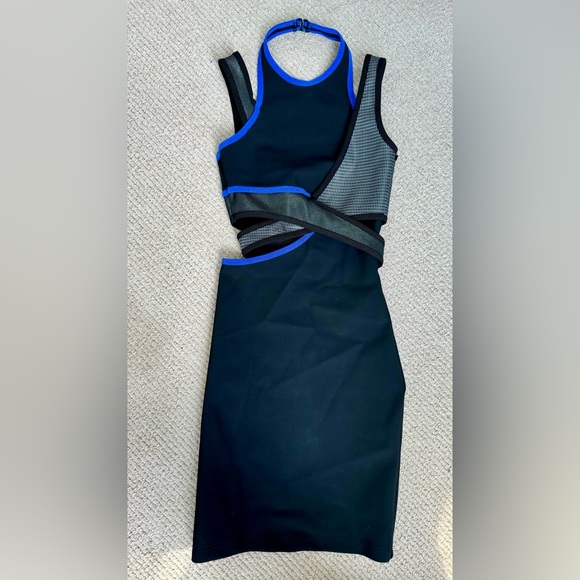 Alexander Wang x HM scuba bodycon dress with cutouts - Picture 2 of 8